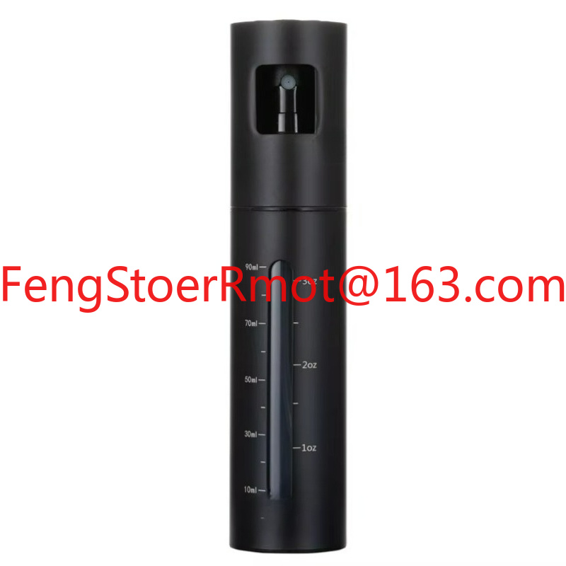 Camping Cooking Oil Bottle - Black Stainless Steel Olive Oil Vinegar