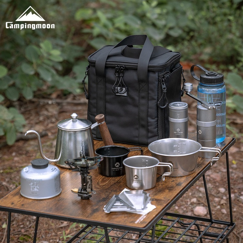Camping Cooking Equipment - CAMPINGMOON BKXD-5F-B Small Card Stove Gas