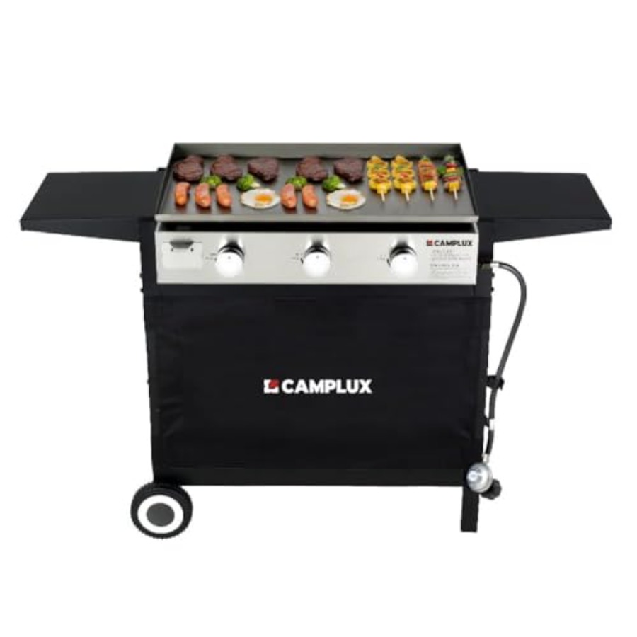 Camping Cooking Flat Top - CAMPLUX Flat Top Griddle Propane Gas
