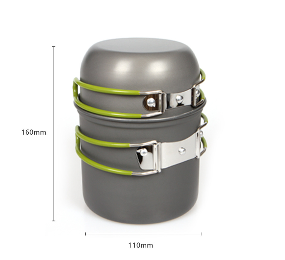 Ultralight Camping Pot Set: Ca - Camping Cooking Kettle ulasan dan harga