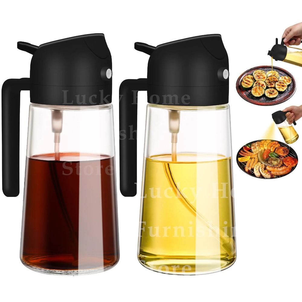 2pc Oil Sprayer Spray for 2 in - Camping Cooking Oil Bottle ulasan dan harga