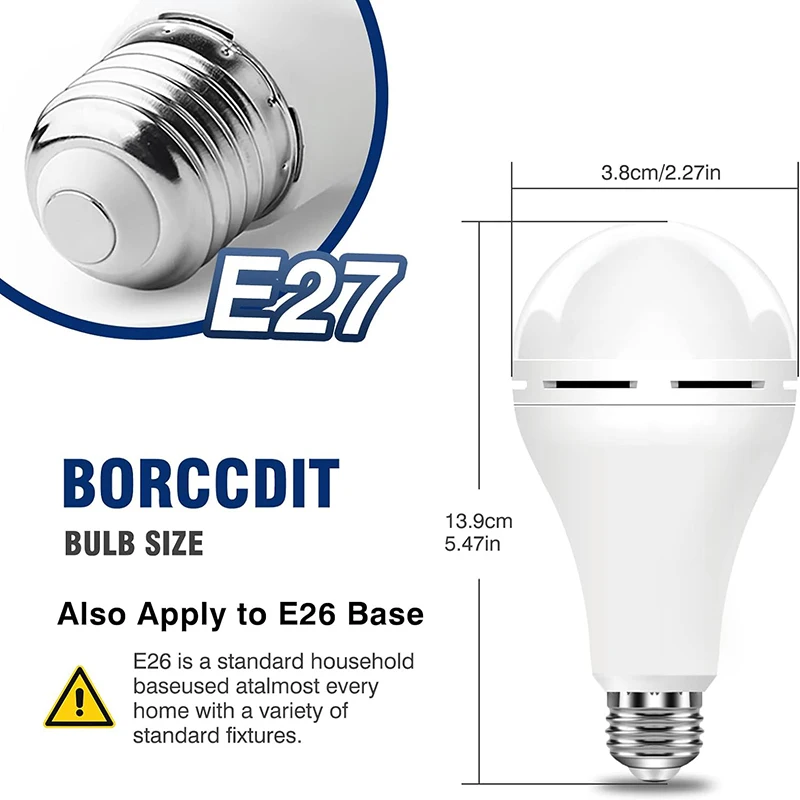 1/3 Pcs Rechargeable Bulb LED  - Camping Cooking Over Fire ulasan dan harga