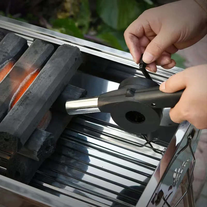 Outdoor Cooking Barbecue Blowe - Camping Cooking Pack ulasan dan harga