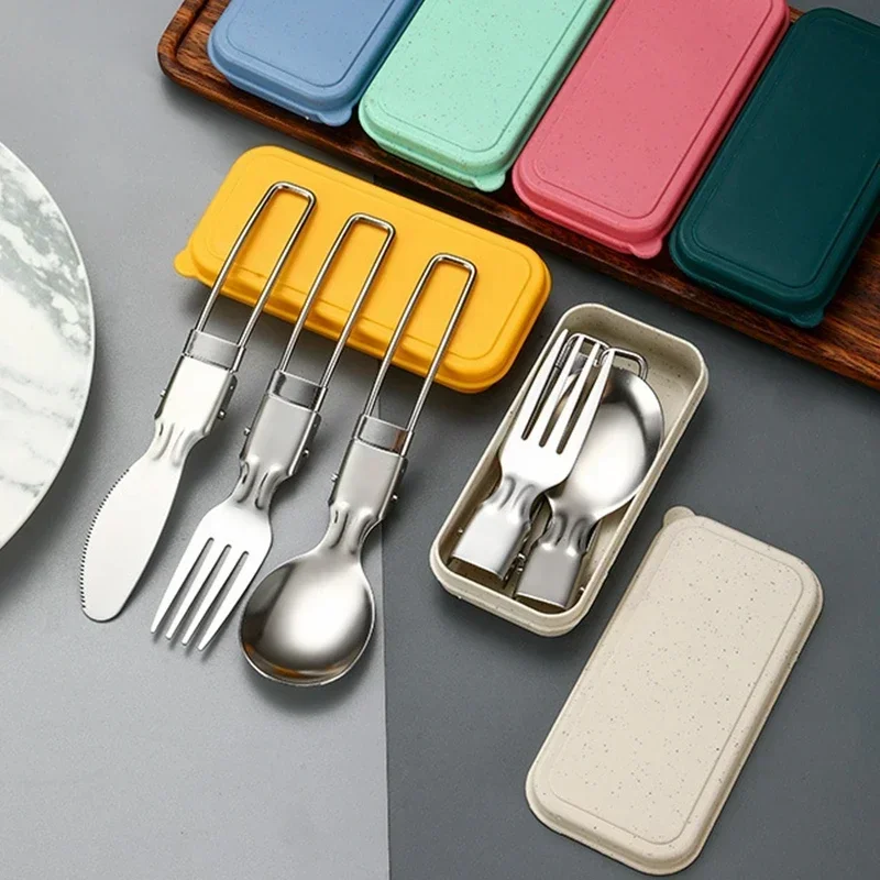 4PCS/set Portable Outdoor Spoo - Japan Camping Cooking ulasan dan harga