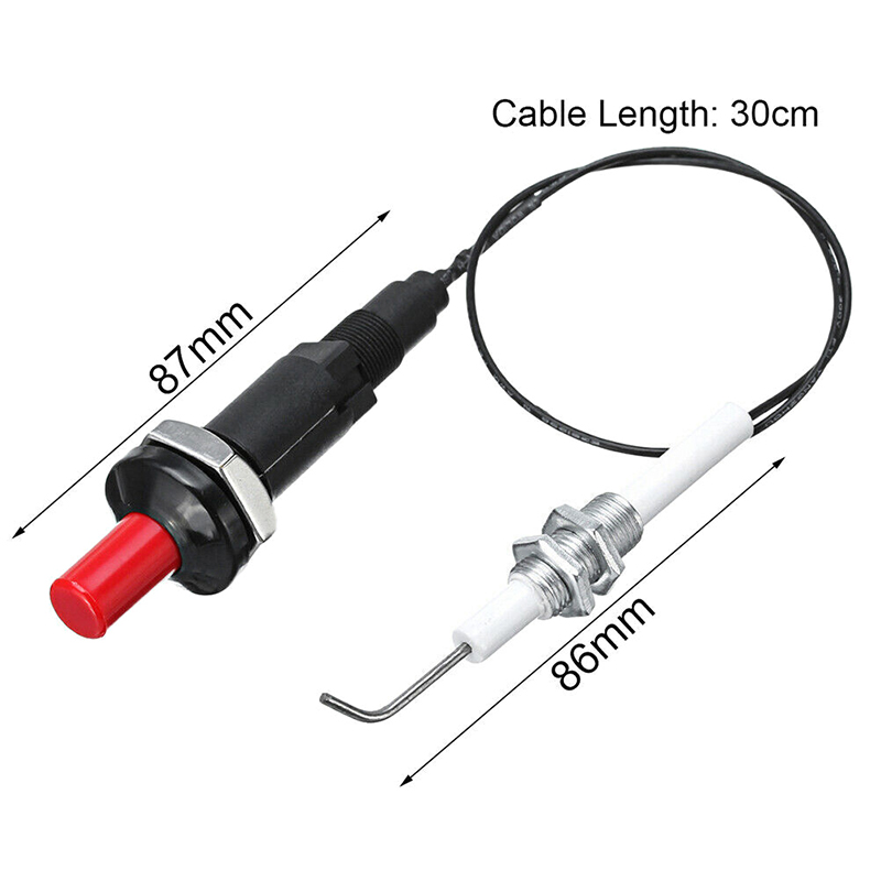 Push Button Piezo Ignitor With - Camping Cooking Equipment ulasan dan harga