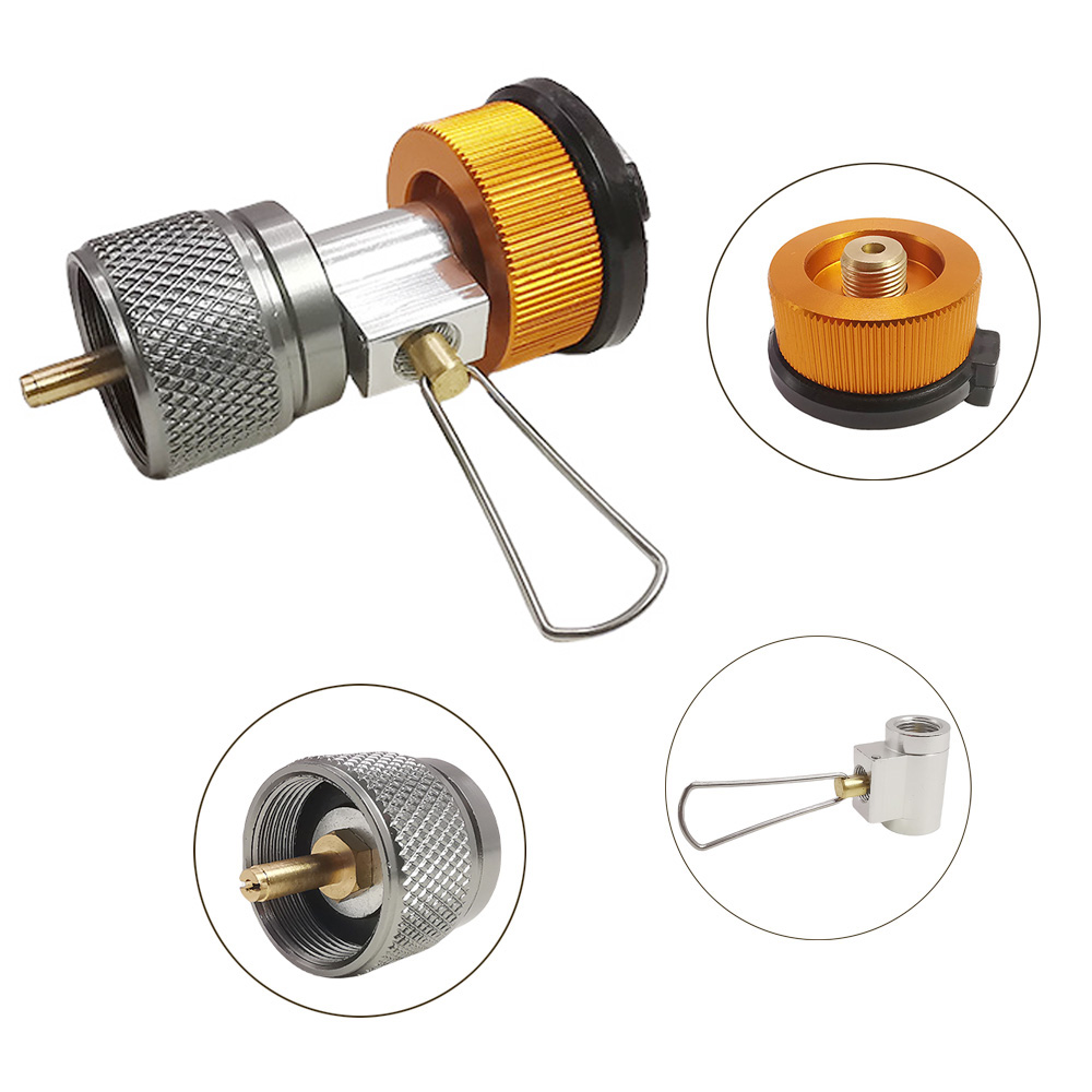 3pcs/set Camping Stove Adapter - Camping Cooking Propane ulasan dan harga