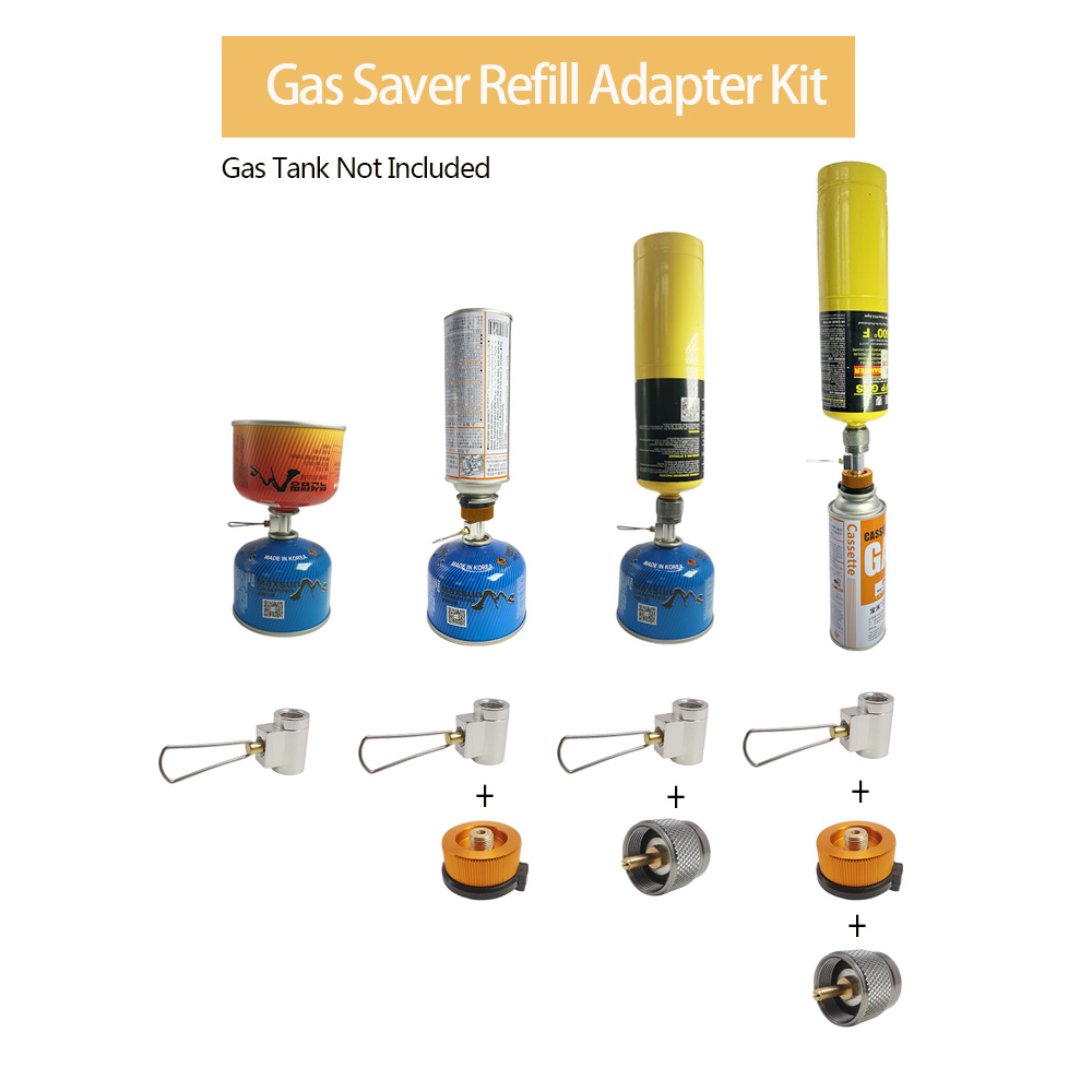 3pcs/set Camping Stove Adapter - Camping Cooking Propane ulasan dan harga