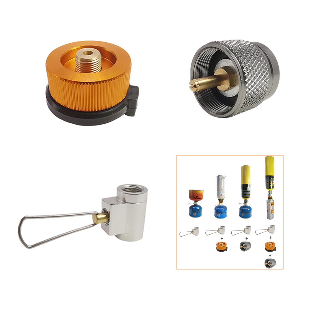3pcs/set Camping Stove Adapter - Camping Cooking Propane ulasan dan harga