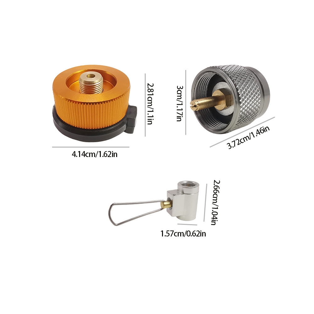 3pcs/set Camping Stove Adapter - Camping Cooking Propane ulasan dan harga