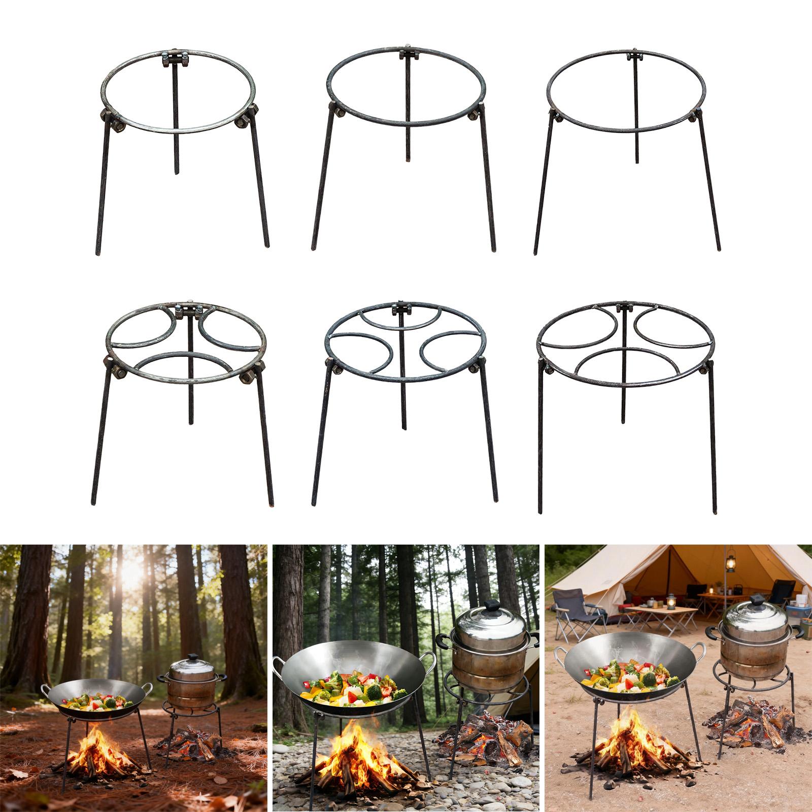 Campfire Tripod Folding Grill  - Camping Cooking Pot Tripod ulasan dan harga