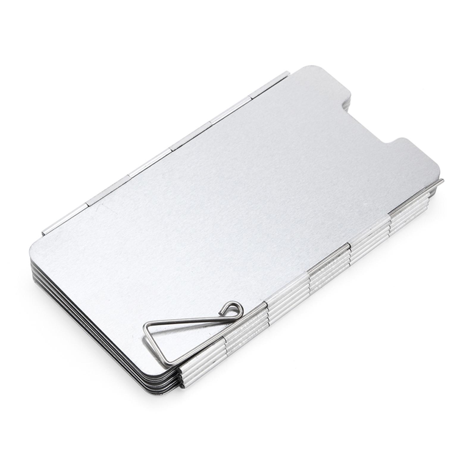 Foldable Gas Stove Wind Shield - Camping Cooking Windscreen ulasan dan harga