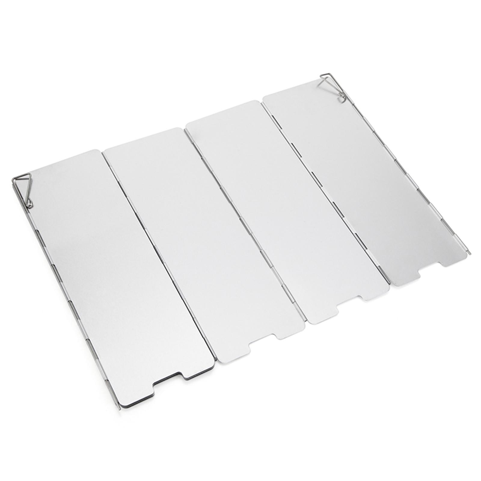 Foldable Gas Stove Wind Shield - Camping Cooking Windscreen ulasan dan harga