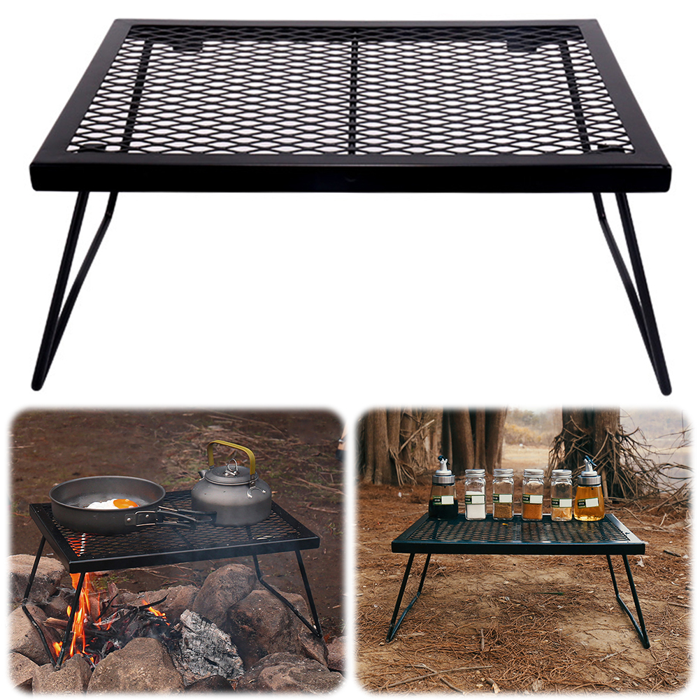 Campfire Grill Grate Foldable  - Camping Cooking Over Fire ulasan dan harga