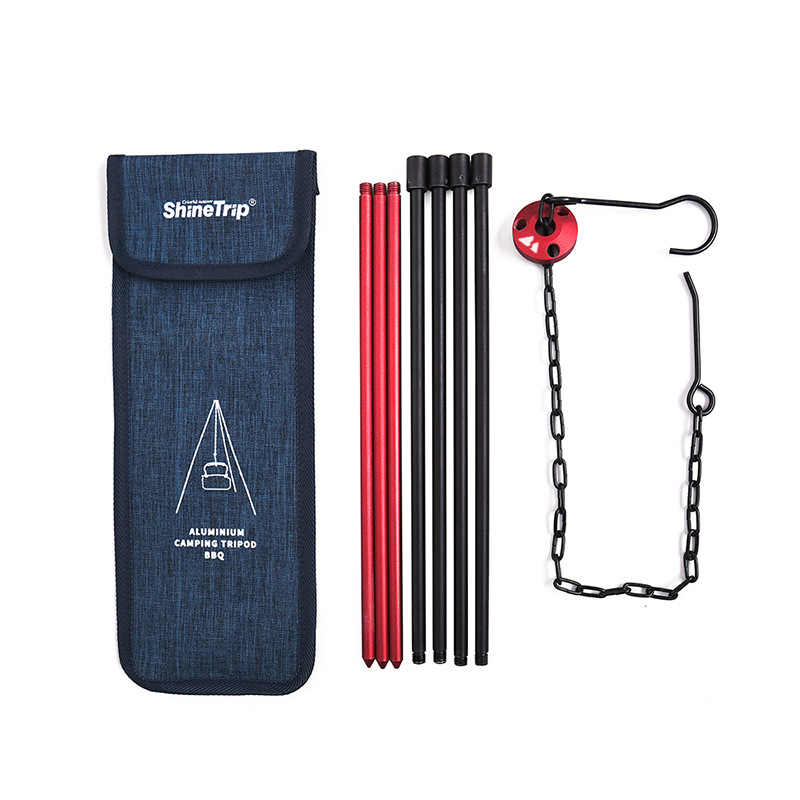 Camping Tripod for Fire Hangin - Camping Cooking Pot Tripod ulasan dan harga