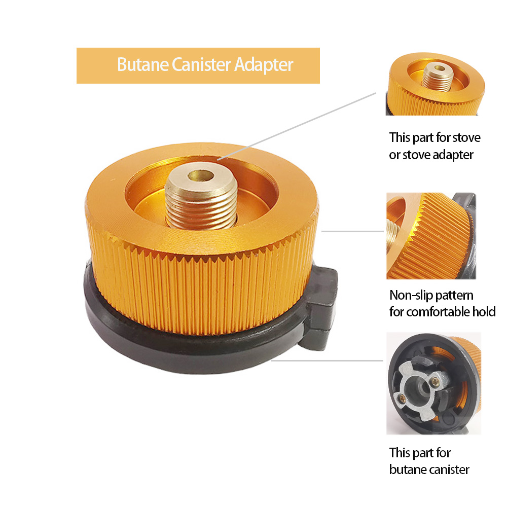 1Pc Camping Stove Adapter Conv - Camping Cooking Propane ulasan dan harga