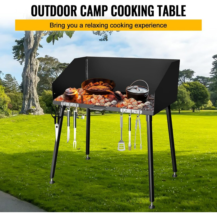 30 x 16 Inch Carbon Steel Dutc - Camping Cooking Windscreen ulasan dan harga