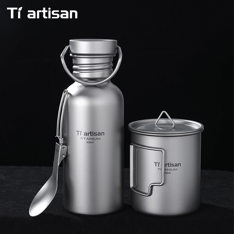 Tiartisan Titanium Cookware 3- - Camping Cooking Pack ulasan dan harga