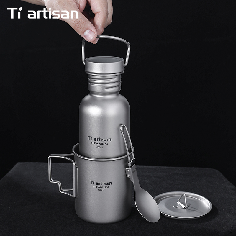 Tiartisan Titanium Cookware 3- - Camping Cooking Pack ulasan dan harga