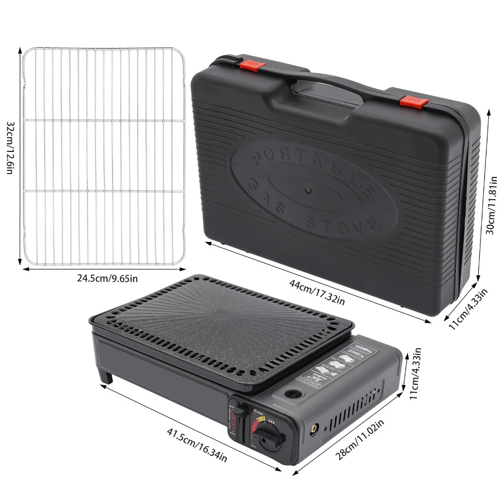 Portable Camping Griddle Butan - Camping Cooking Flat Top ulasan dan harga