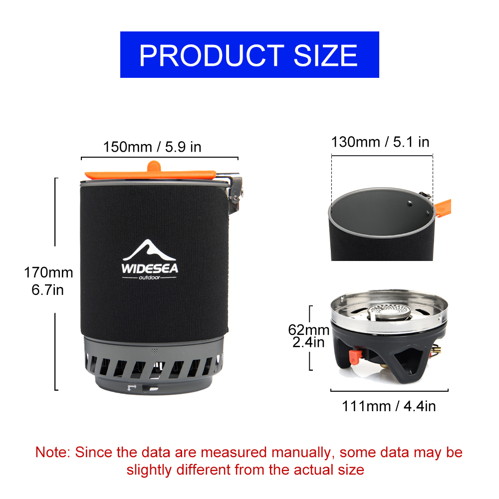 Widesea Camping Cooking System - Camping Cooking Equipment ulasan dan harga