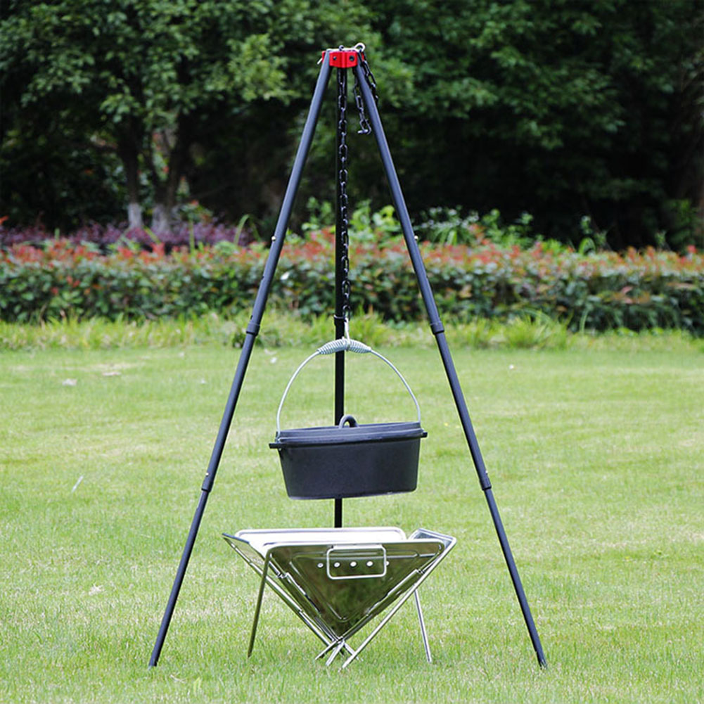 Camping Tripod Camping Cooking - Camping Cooking Pot Tripod ulasan dan harga