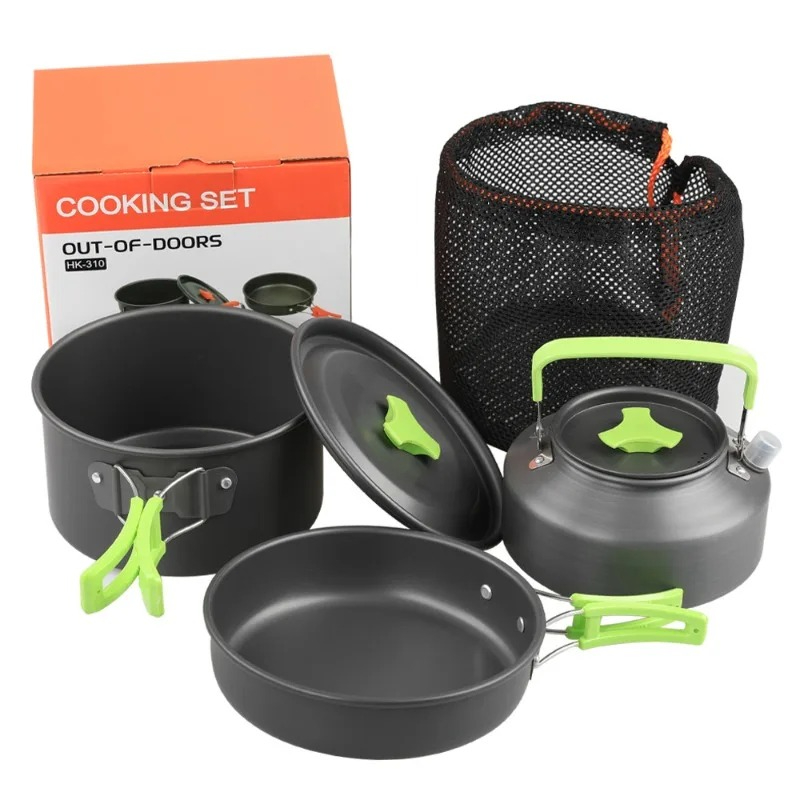 Camping Cooking Set, Outdoor K - Camping Cooking Kettle ulasan dan harga