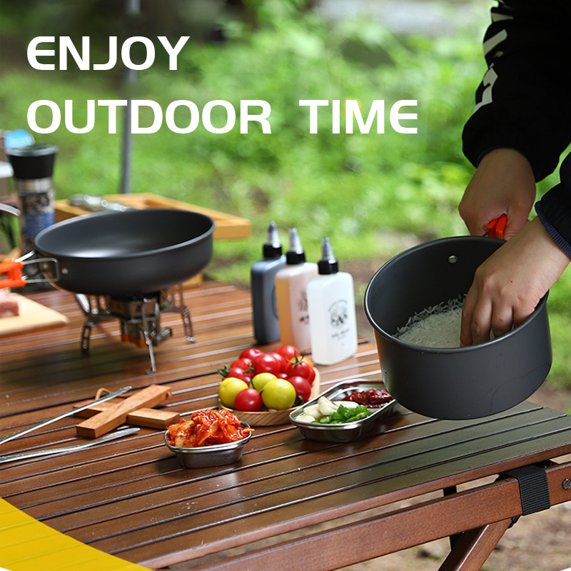Camping Cooking Set, Outdoor K - Camping Cooking Kettle ulasan dan harga