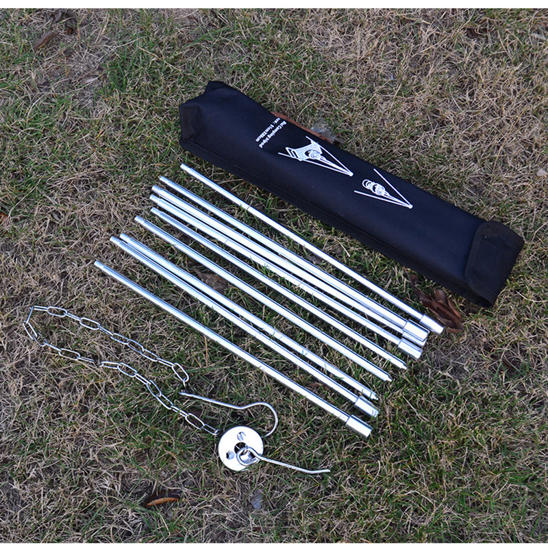Outdoor Camping Tripod, Durabl - Camping Cooking Pot Tripod ulasan dan harga