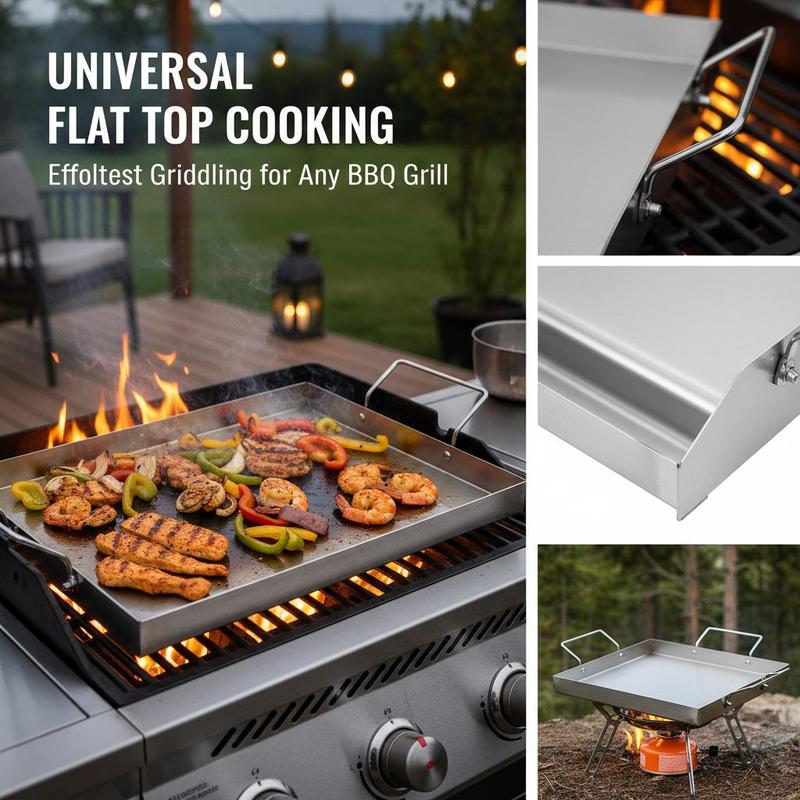 Rectangular Flat Top Plate 17x - Camping Cooking Flat Top ulasan dan harga