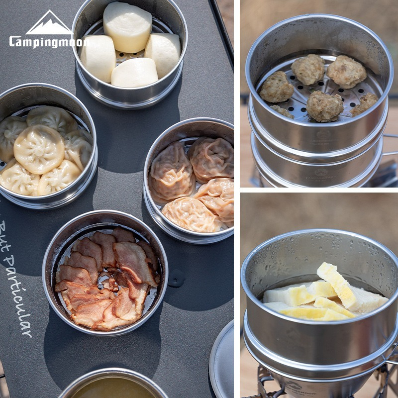 CAMPINGMOON Outdoor Camping Pi - Camping Cooking Dishes ulasan dan harga