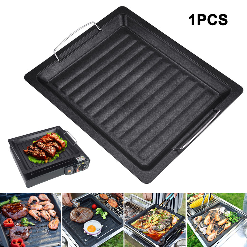 Outdoors Thick Square Grill Pa - Camping Cooking Equipment ulasan dan harga