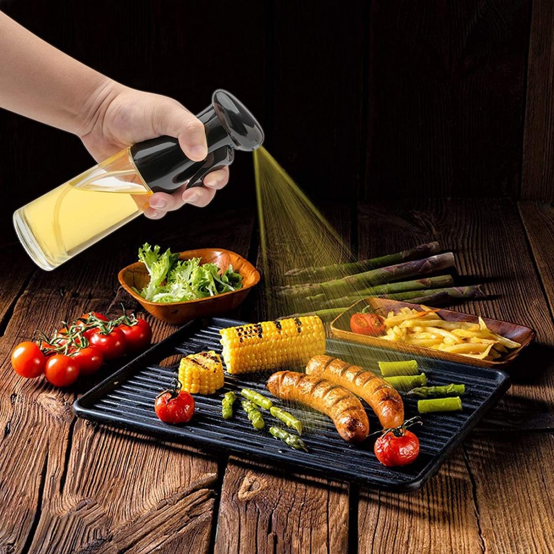 200/500ml Oil Spray Bottle Hom - Camping Cooking Oil Bottle ulasan dan harga