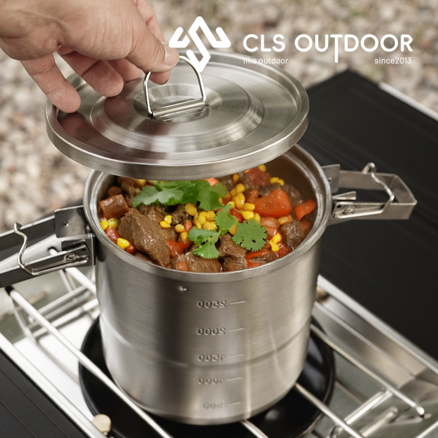 CLS&NOBANA New Outdoor Cookwar - Camping Cooking Dishes ulasan dan harga