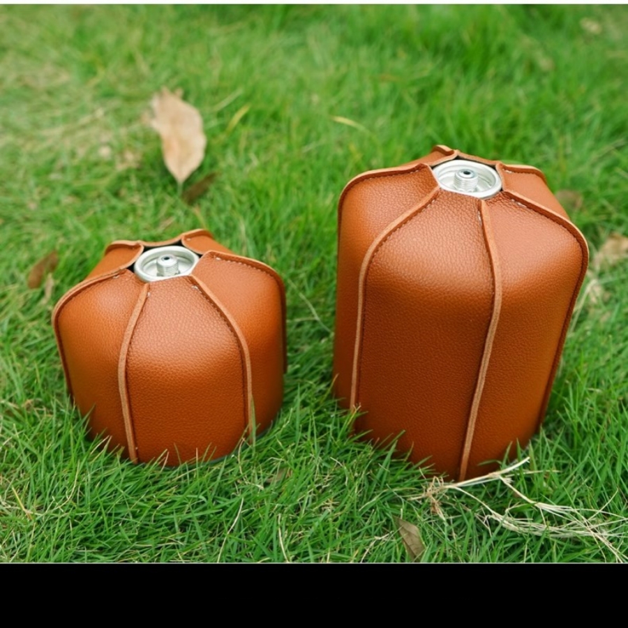 1 pc Camping Flat Gas Tank Lea - Camping Cooking Equipment ulasan dan harga