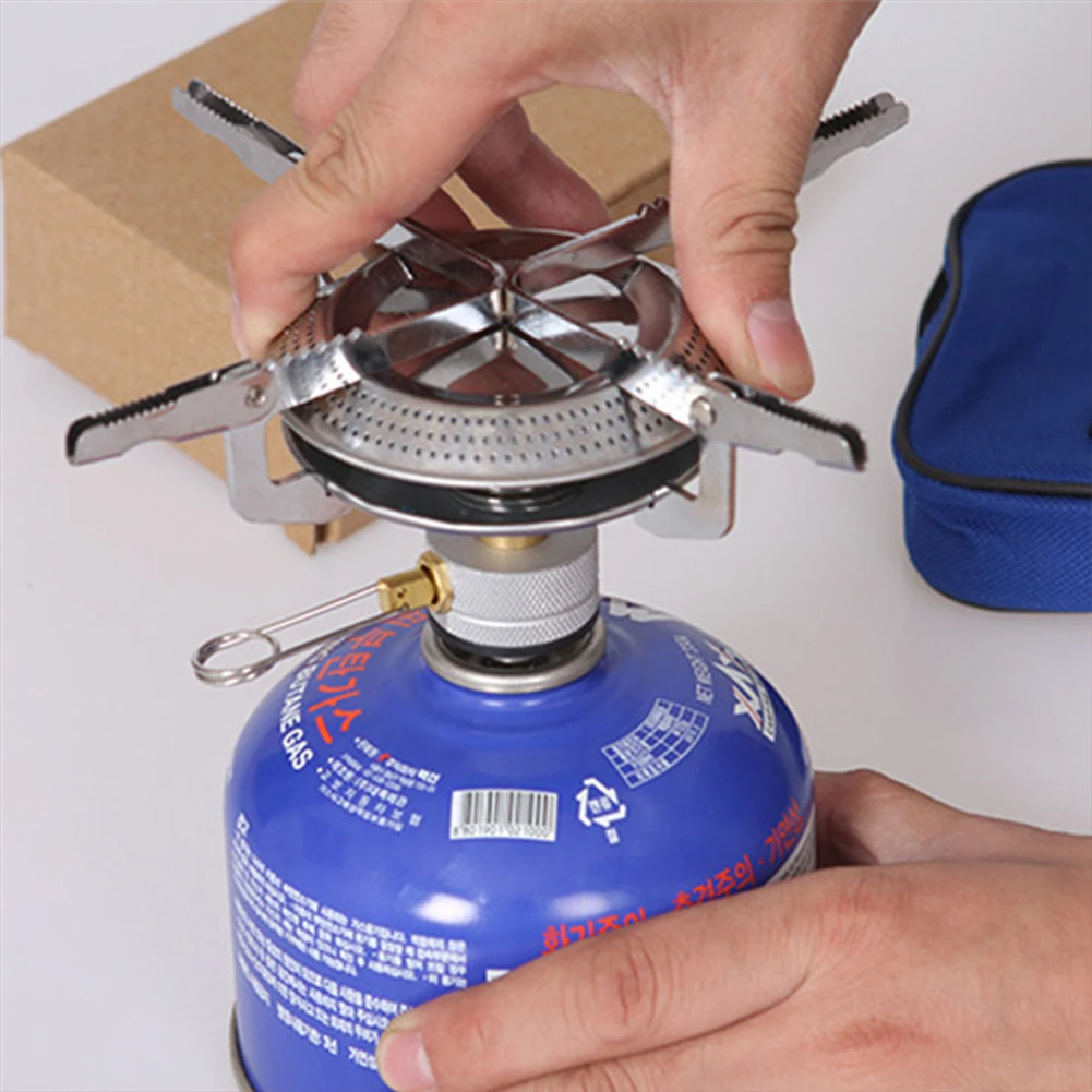 1PCS Outdoor Camping Gas Stove - Camping Cooking Pack ulasan dan harga