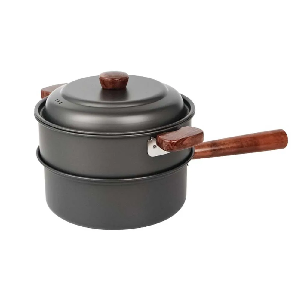 3L Camping Cooking Pot Set Alu - Camping Cooking Equipment ulasan dan harga