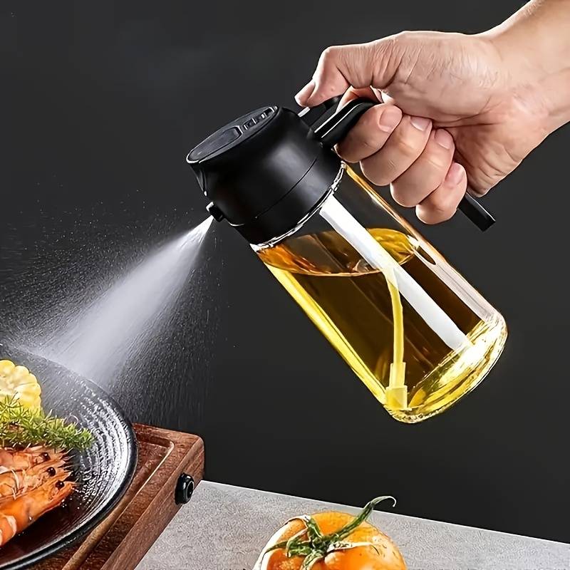 470ml Kitchen Oil Spray Bottle - Camping Cooking Oil Bottle ulasan dan harga