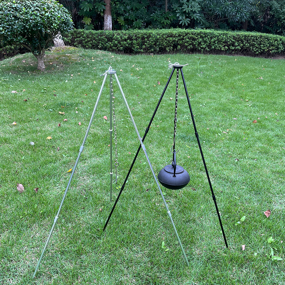 Camping Bonfire Tripod Cooking - Camping Cooking Pot Tripod ulasan dan harga