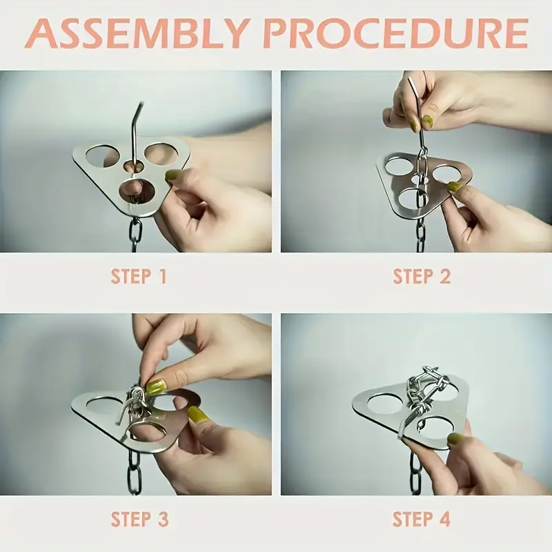 3pcs Stainless Steel Portable  - Camping Cooking Pot Tripod ulasan dan harga
