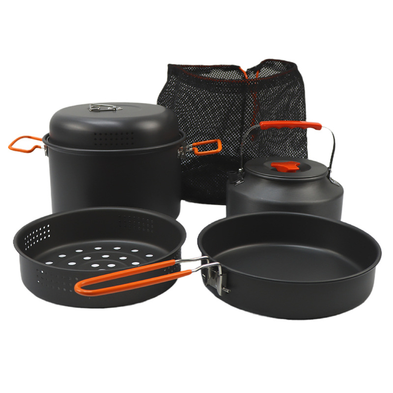 Outdoor Cookware Set Camping C - Camping Cooking Kettle ulasan dan harga