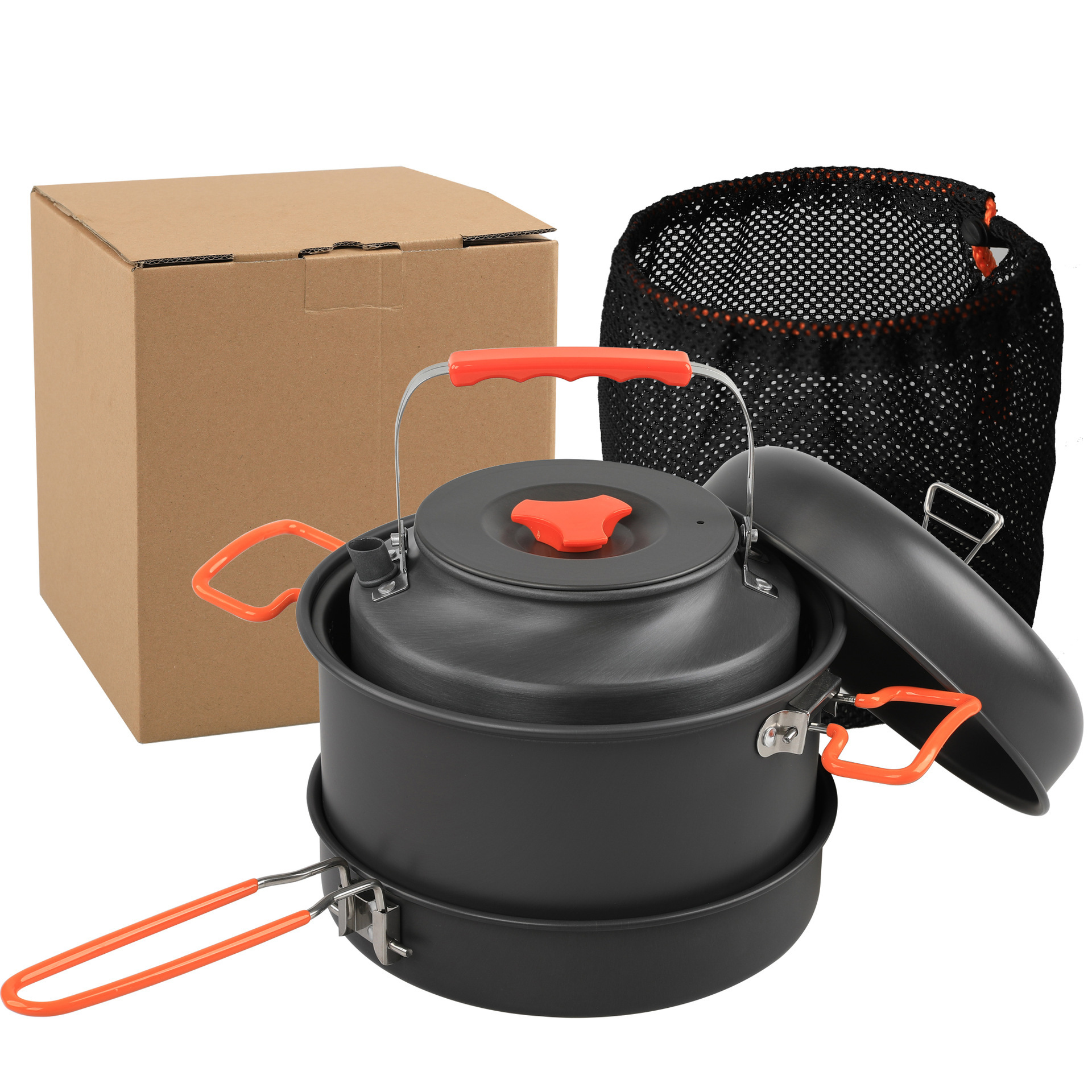 Outdoor Cookware Set Camping C - Camping Cooking Kettle ulasan dan harga