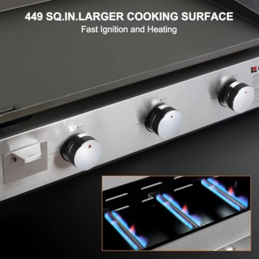 CAMPLUX Flat Top Griddle Propa - Camping Cooking Flat Top ulasan dan harga