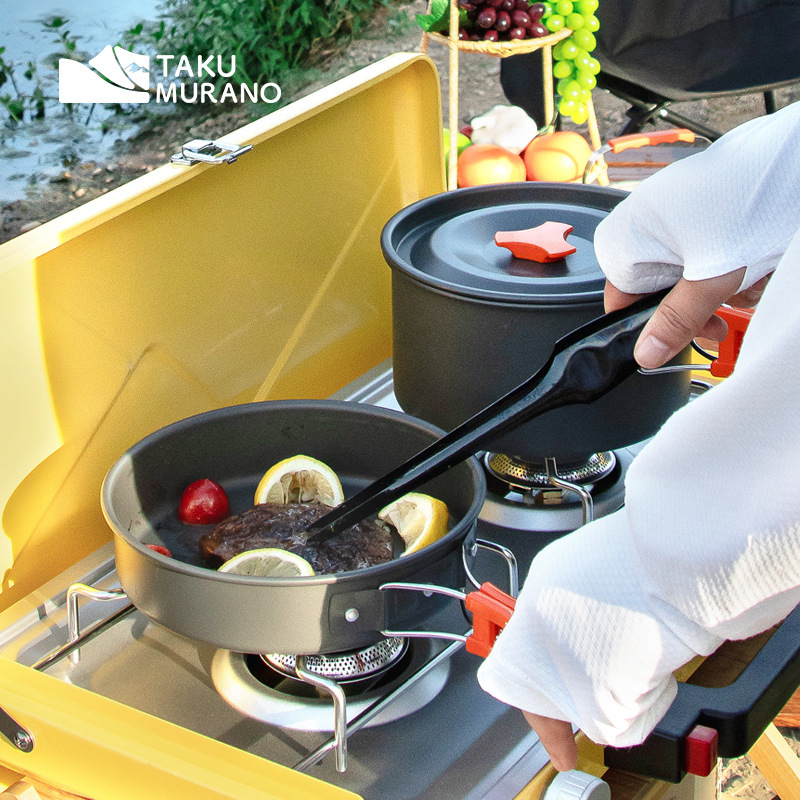 Camping Cookware Set Outdoor C - Camping Cooking Pack ulasan dan harga