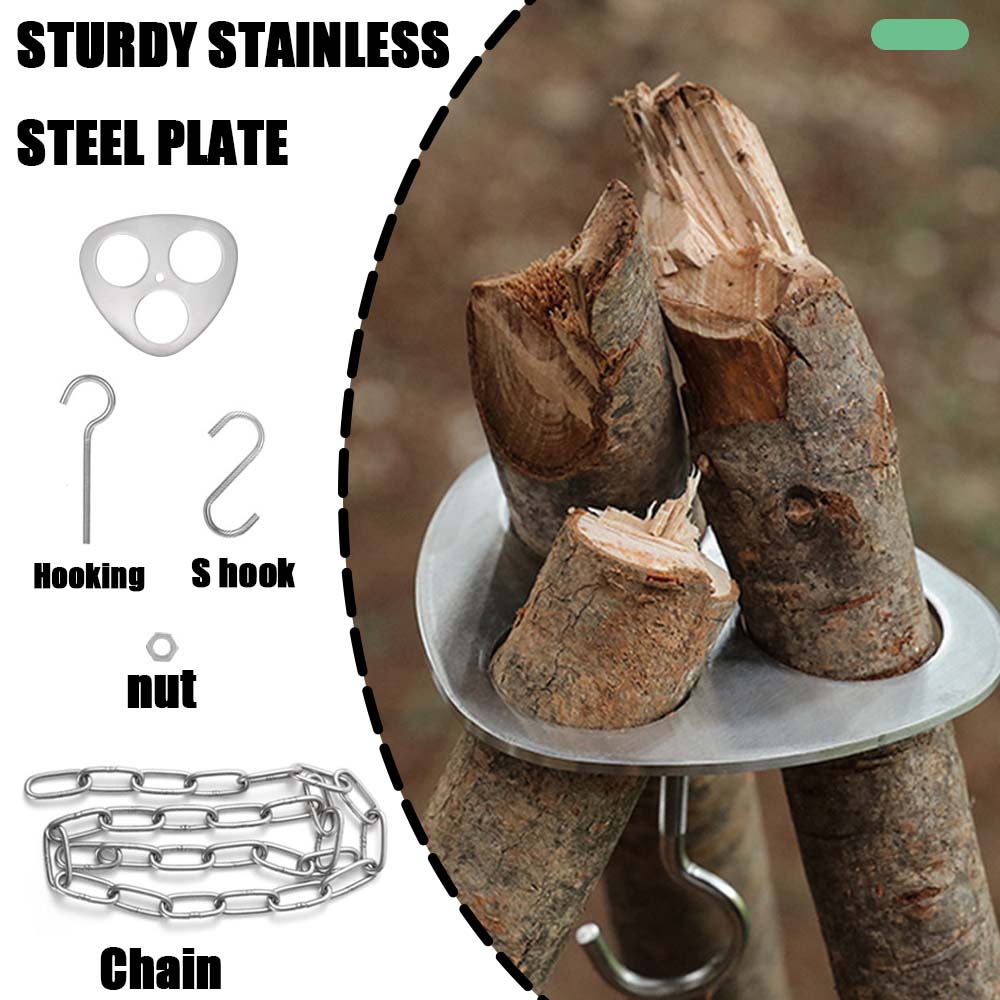 Portable Camping Tripod Rack – - Camping Cooking Pot Tripod ulasan dan harga