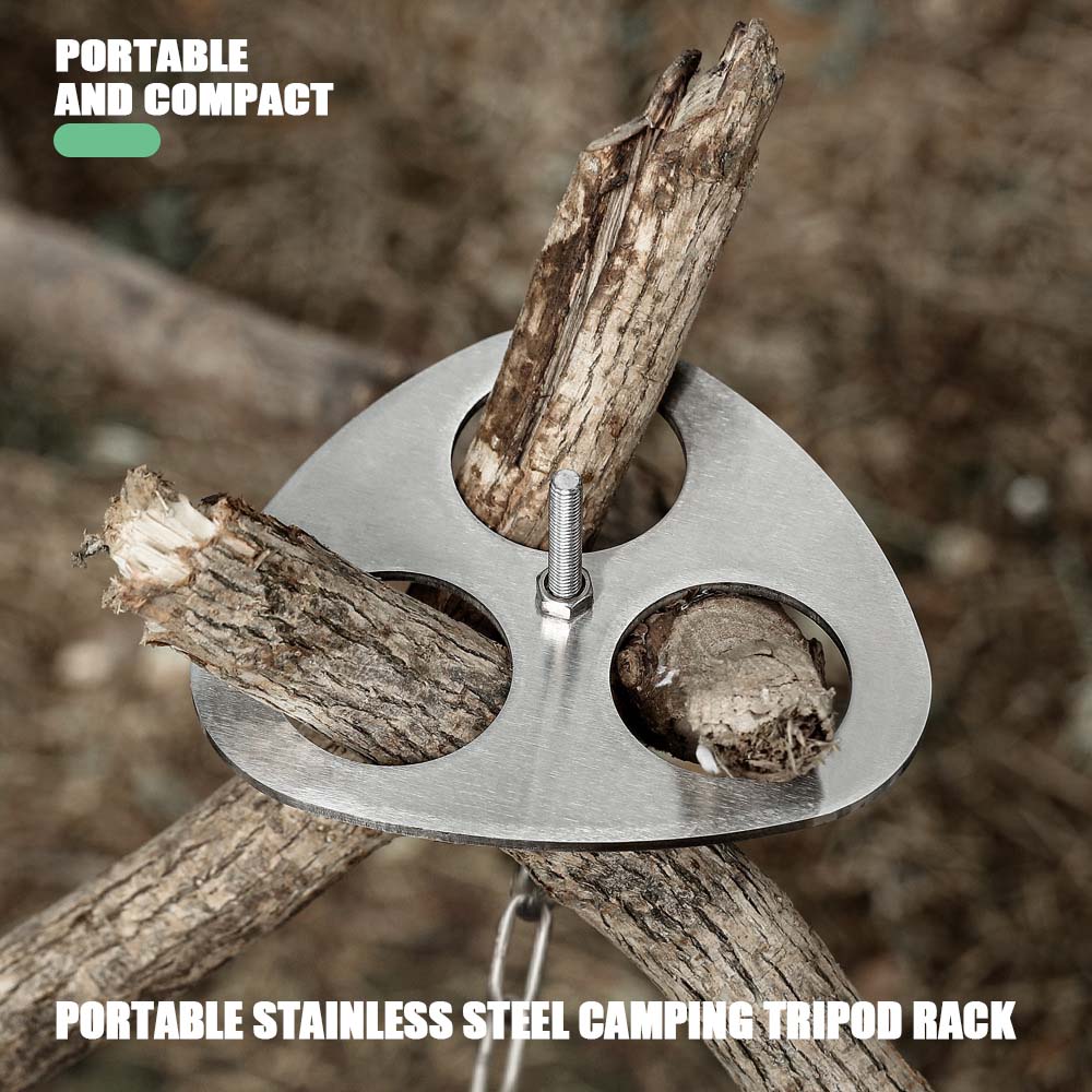 Portable Camping Tripod Rack – - Camping Cooking Pot Tripod ulasan dan harga