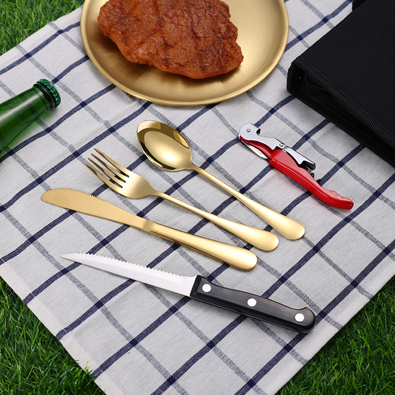 10Pcs Camping Tableware Set 30 - Camping Cooking Dishes ulasan dan harga