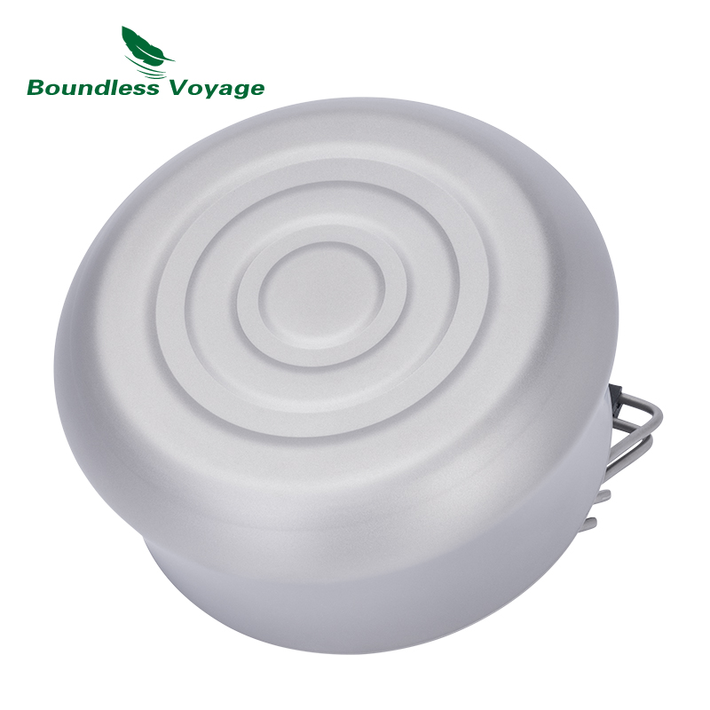 Boundless Voyage 800ml Titaniu - Camping Cooking Kettle ulasan dan harga