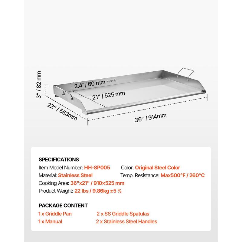 Universal Flat Top Rectangular - Camping Cooking Flat Top ulasan dan harga