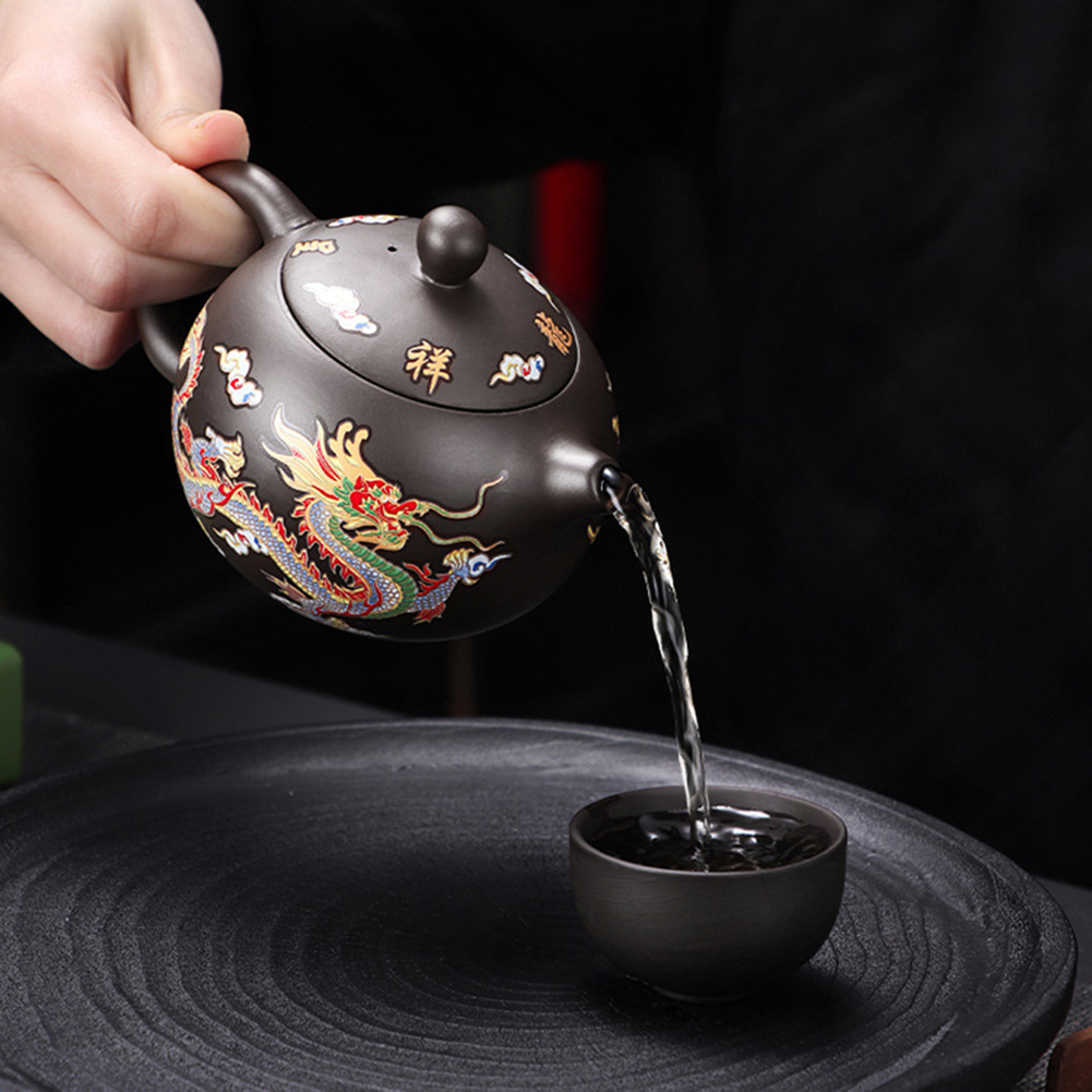 135-350ml Dragon Teapot Chines - Camping Cooking Kettle ulasan dan harga