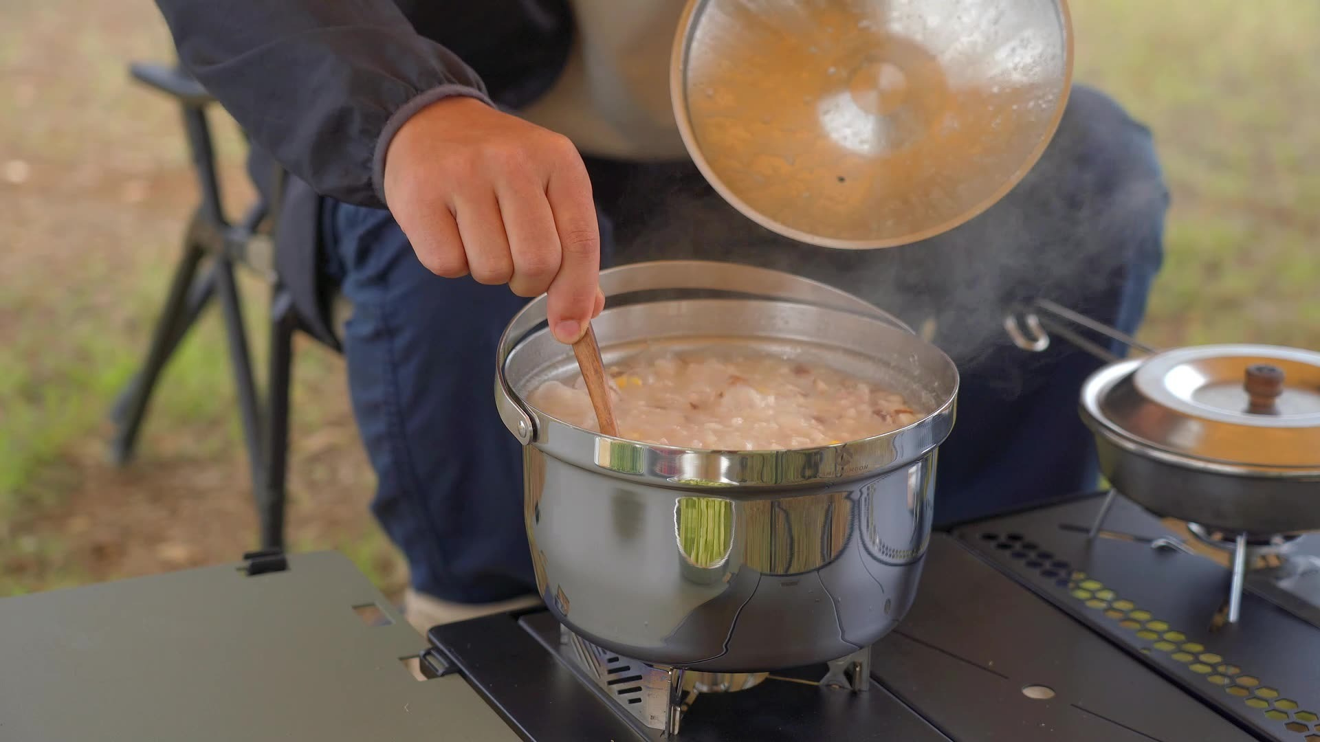 CAMPINGMOON CC-21 Stewed Rice  - Camping Cooking Kettle ulasan dan harga